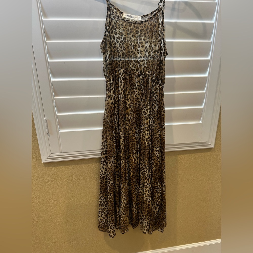 Dee and Ray Animal Print Dress XS